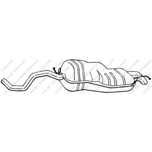Bosal Einddemper pas cher