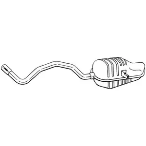 Einddemper 279431 BosalVendu parwinparts