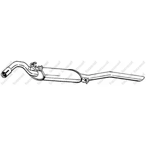 Einddemper 279419 Bosal