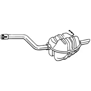 Bosal EinddemperVendu parwinparts