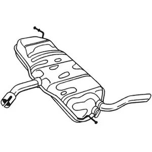 Comparateur de prix : Bosal Einddemper