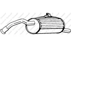 Bosal Einddemper pas cher