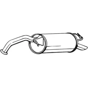 Einddemper 228043 Bosal pas cher