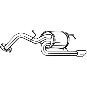 Einddemper 228407 Bosal pas cher