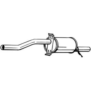 Einddemper 200085 Bosal pas cher