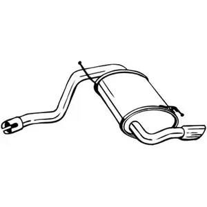 Einddemper 200181 Bosal pas cher