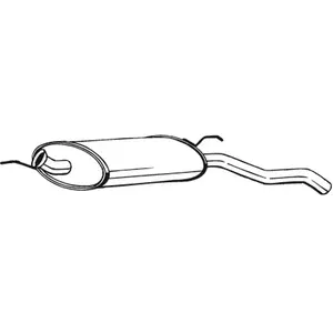 Einddemper 200165 Bosal pas cher