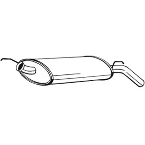 Einddemper 200149 Bosal pas cher