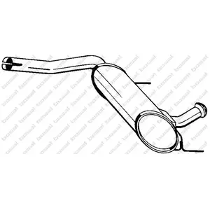 Middendemper 200729 Bosal pas cher