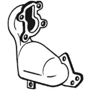 BOSAL Catalyseur pour RENAULT: Mégane, Kangoo, Scénic, Clio, Modus, La... pas cher