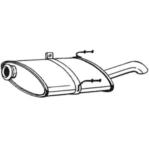 Einddemper 190295 Bosal pas cher