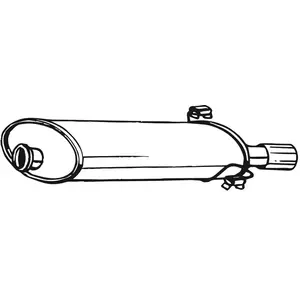 Einddemper 190235 Bosal pas cher