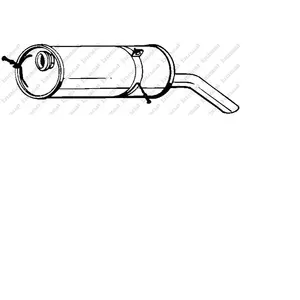 Bosal Einddemper pas cher