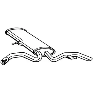 Einddemper 190371 Bosal pas cher