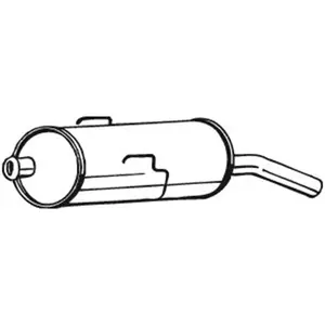 Einddemper 190797 Bosal pas cher