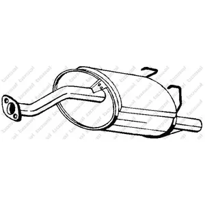 Bosal Einddemper pas cher
