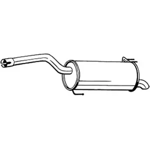 Einddemper 165075 Bosal pas cher