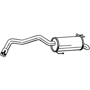 BOSAL Silencieux arrière pour HYUNDAI: i20 (Ref: 165-077) pas cher