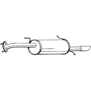 Silencieux arrière bosal 169-009 pas cher