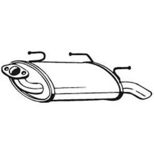 Bosal Einddemper pas cher