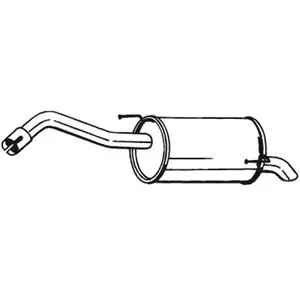 Einddemper 145127 Bosal pas cher