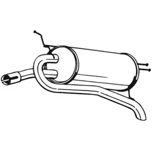 BOSAL Silencieux arrière pour FIAT: Palio (Ref: 148-223)Vendu paroscaro