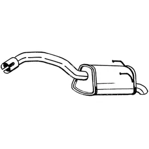 Einddemper 148203 Bosal