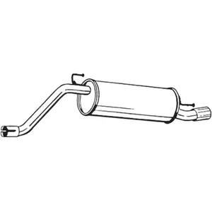 Einddemper 148201 Bosal pas cher