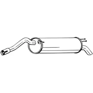 Einddemper 148345 Bosal pas cher