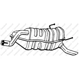 Comparateur de prix : Einddemper 148359 Bosal