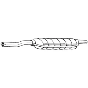 BOSAL Silencieux central pour FIAT: 128 (Ref: 148-762)Vendu paroscaro