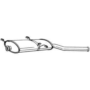 BOSAL Silencieux arrière pour CITROËN: Xsara (Ref: 135-239)Vendu paroscaro