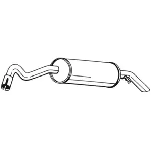 BOSAL Silencieux arrière pour FORD: Escort (Ref: 154-219)Vendu paroscaro