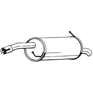 Einddemper 154203 Bosal pas cher