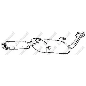 Comparateur de prix : Middendemper 154553 Bosal