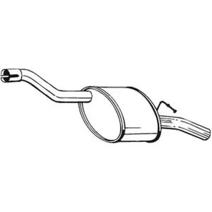 Einddemper 154607 Bosal pas cher