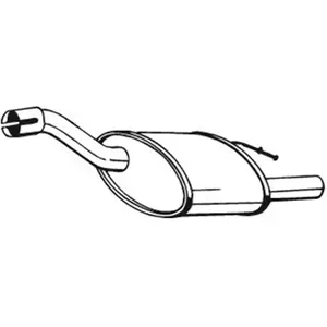 BOSAL Silencieux arrière pour FORD: Focus (Ref: 154-383)