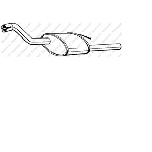 Comparateur de prix : Bosal Einddemper