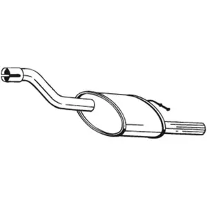 Einddemper 154339 Bosal pas cher