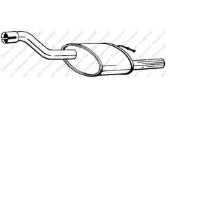 Einddemper 154373 Bosal pas cher