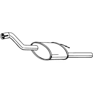 Bosal Einddemper pas cher