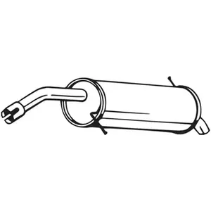 Einddemper 154499 Bosal pas cher