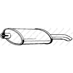 Comparateur de prix : Bosal Einddemper