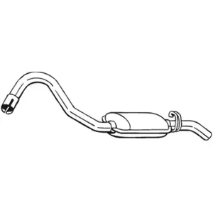 BOSAL Silencieux arrière pour OPEL: Kadett (Ref: 185-855)Vendu paroscaro