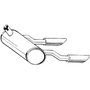 Einddemper 185582 Bosal pas cher
