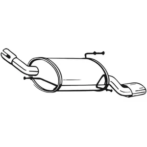 Einddemper 185617 Bosal pas cher