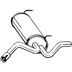 Bosal Einddemper pas cher