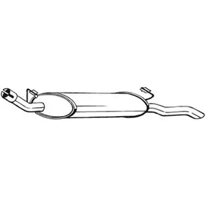 Einddemper 185137 Bosal pas cher