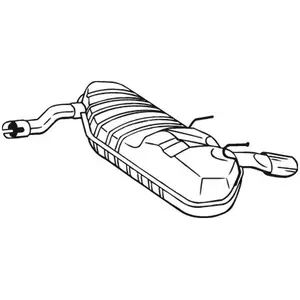 Einddemper 185121 BosalVendu parwinparts