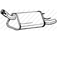 Bosal Einddemper pas cher